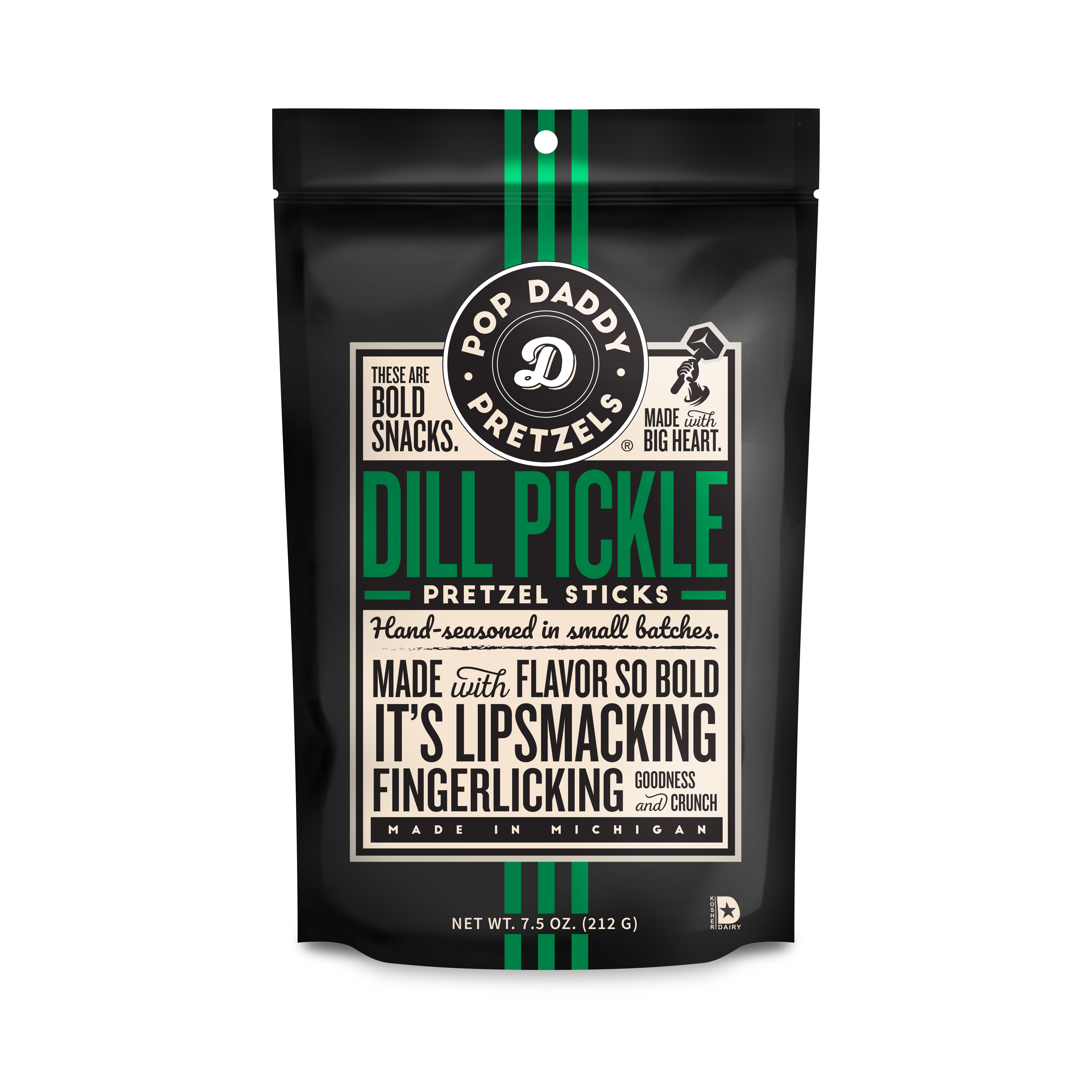 Dill Pickle Seasoned Pretzels Dill Pickle Seasoned Pretzels
