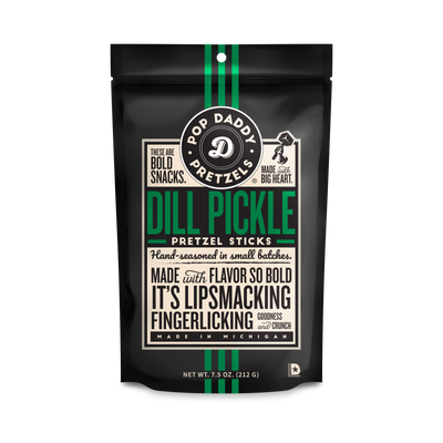 Dill Pickle Seasoned Pretzels