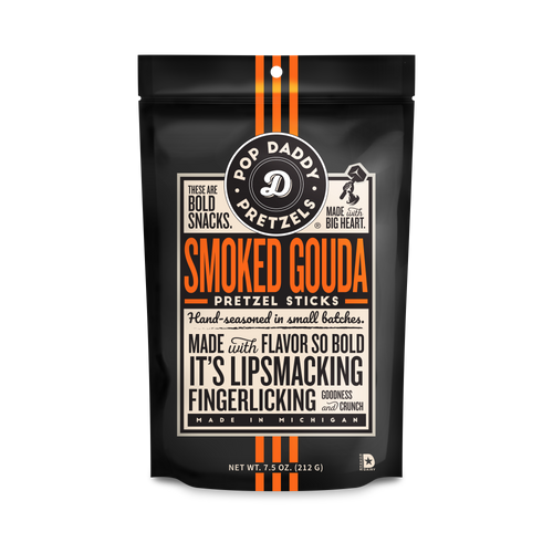 Smoked Gouda Seasoned Pretzels