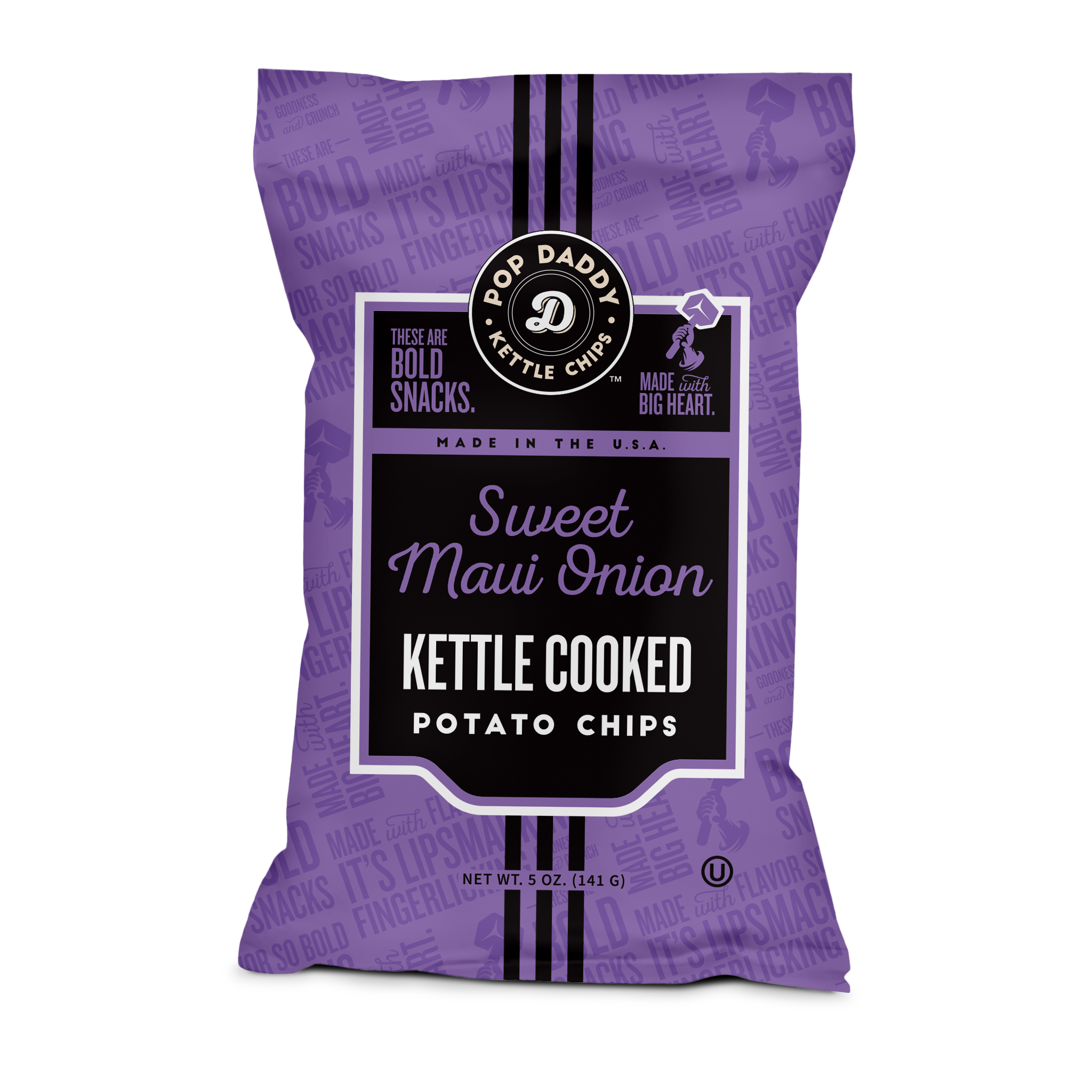Sweet Maui Onion Kettle Cooked Potato Chips – Pop Daddy Snacks