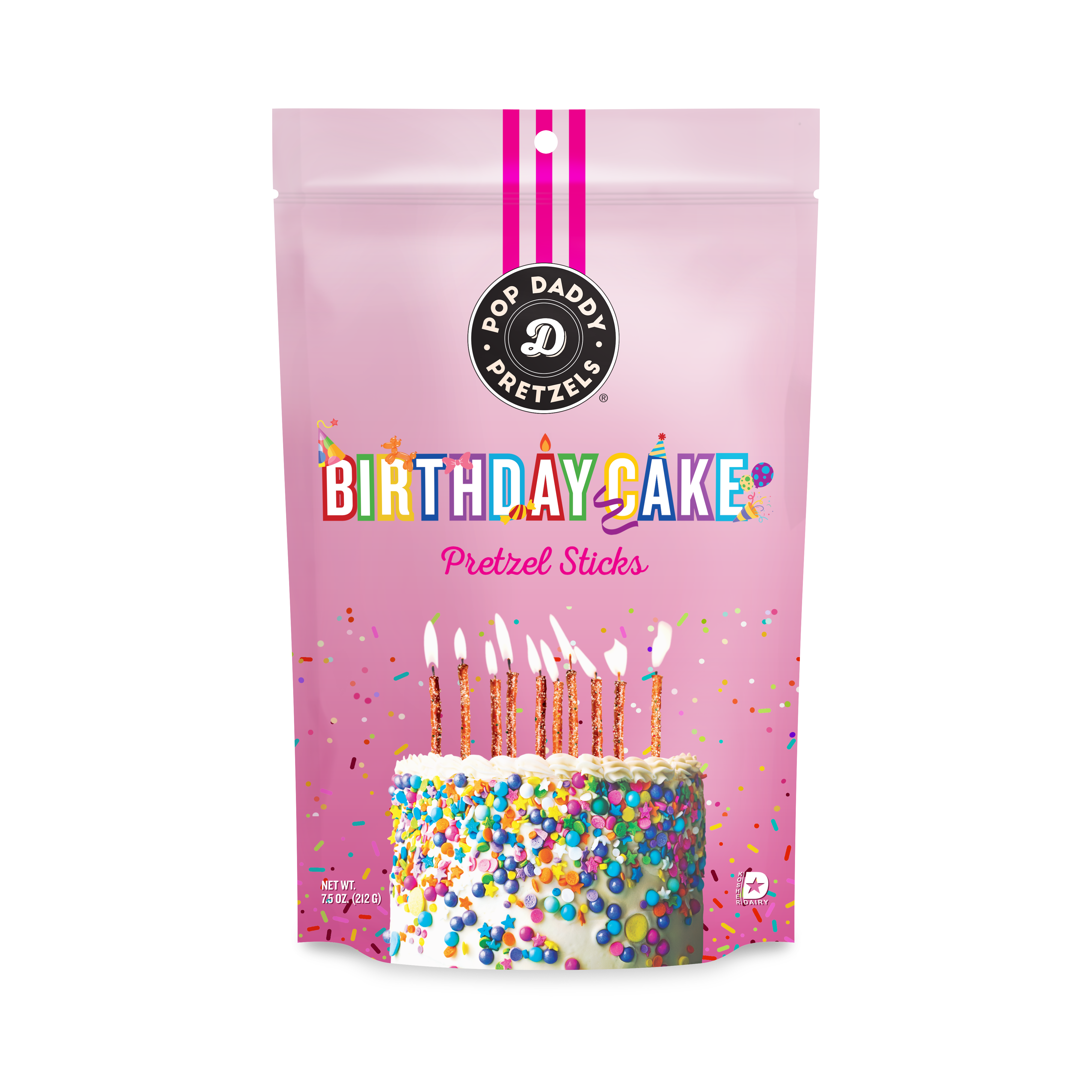 Birthday Cake Seasoned Pretzels – Pop Daddy Snacks Birthday Cake Seasoned Pretzels – Pop Daddy Snacks