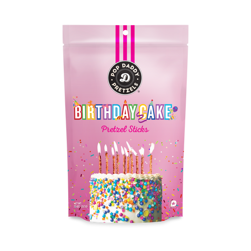 Birthday Cake Seasoned Pretzels