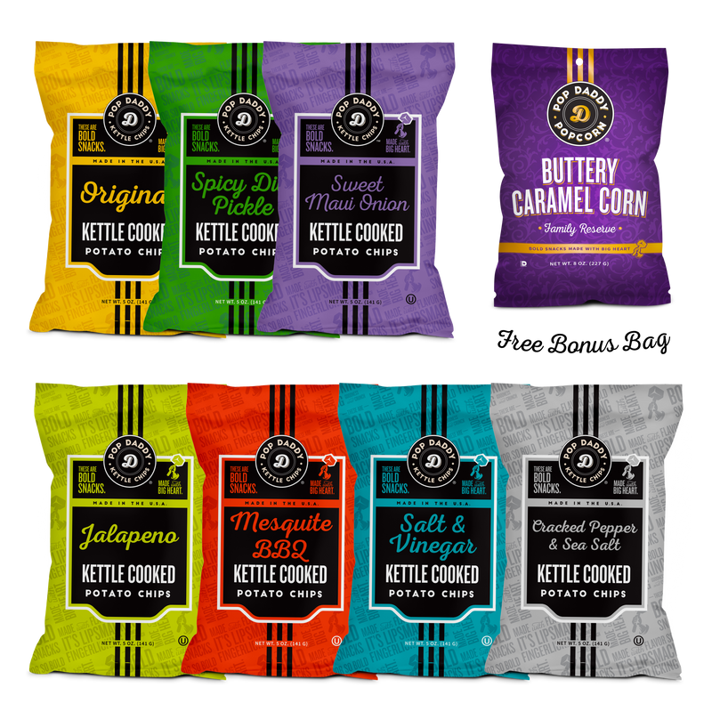 TikTok Shop Kettle Chip Sampler