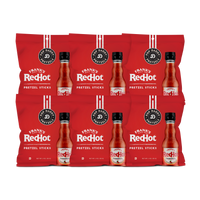 6 pack Frank's Red Hot Seasoned Pretzels (Snack Size)