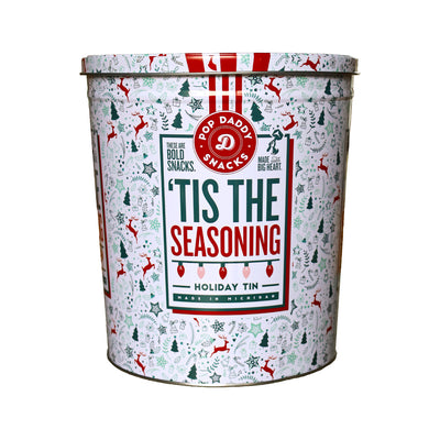 'Tis the Seasoning Holiday Snack Tin