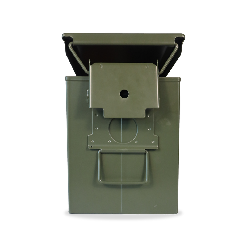 Pretzel Packed Military Tin