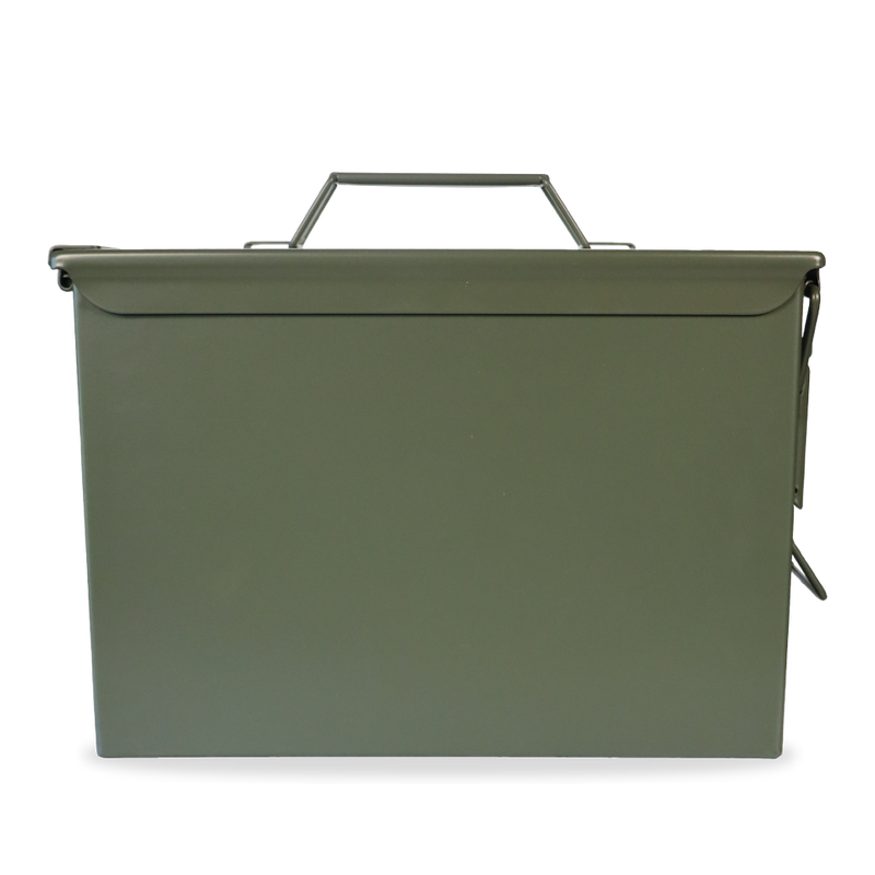 Pretzel Packed Military Tin