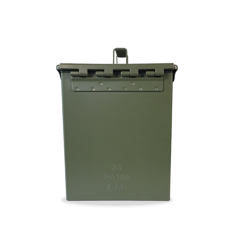 Pretzel Packed Military Tin
