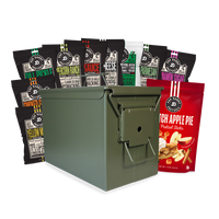 Pretzel Packed Military Tin