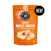 NEW Limited Edition Sweet Maui Onion Seasoned Pretzel Braids