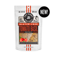 NEW Gluten-Free Tomato Basil Seasoned Pretzels