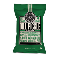 Dill Pickle Flavored Popcorn