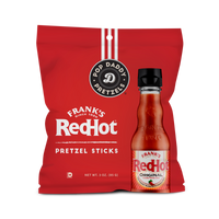 NEW Frank's RedHot Seasoned Pretzels 3 oz