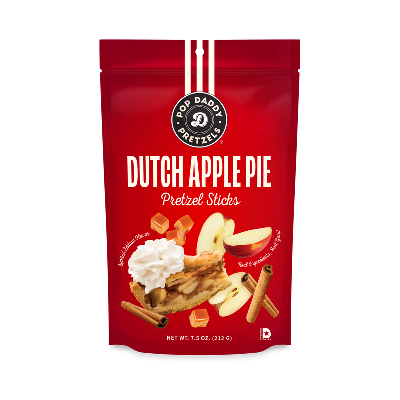 Dutch Apple Pie Seasoned Pretzels