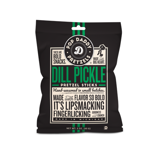 Dill Pickle Seasoned Pretzels