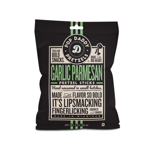 Garlic Parmesan Seasoned Pretzels