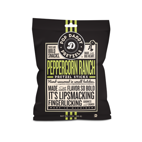Peppercorn Ranch Seasoned Pretzels