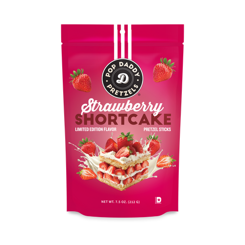 NEW Limited Edition Strawberry Shortcake Seasoned Pretzels