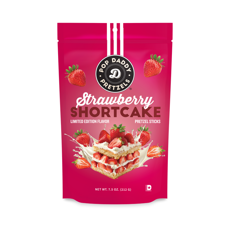 NEW Limited Edition Strawberry Shortcake Seasoned Pretzels