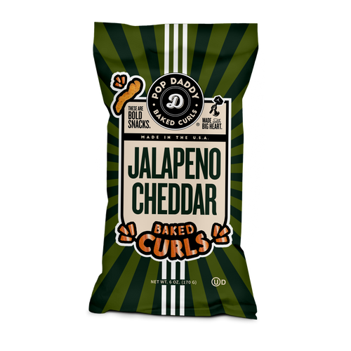 Jalapeno Cheddar Baked Curls
