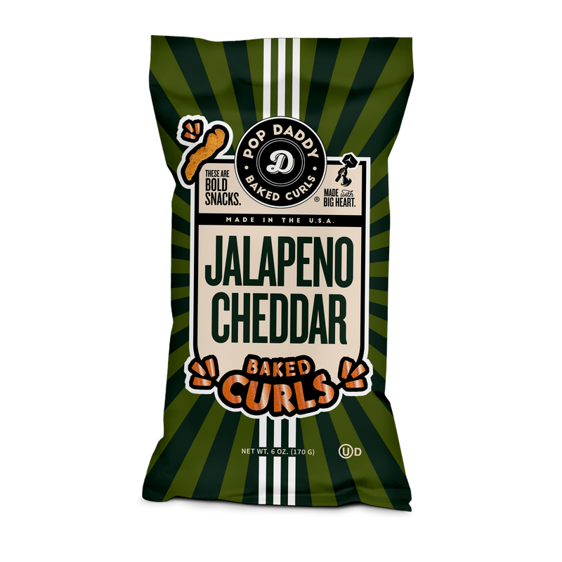 Jalapeno Cheddar Baked Curls