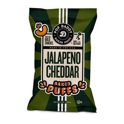 Jalapeno Cheddar Baked Puffs