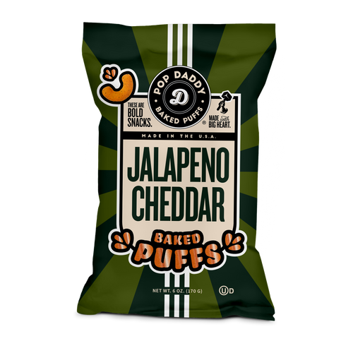 Jalapeno Cheddar Baked Puffs