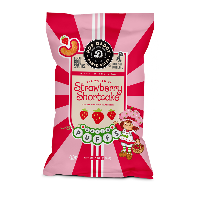 Strawberry Shortcake Baked Puffs