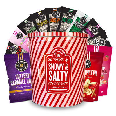 Snowy and Salty Holiday Tin