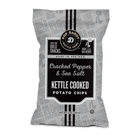 Cracked Pepper and Sea Salt Kettle Cooked Potato Chips