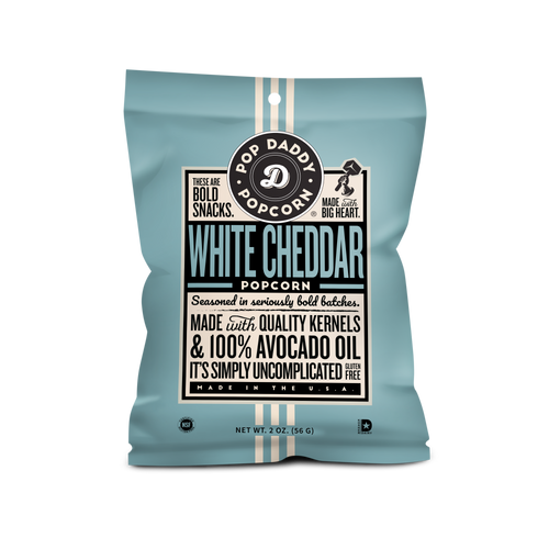 Real White Cheddar Flavored Popcorn