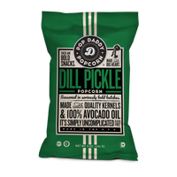Dill Pickle Flavored Popcorn