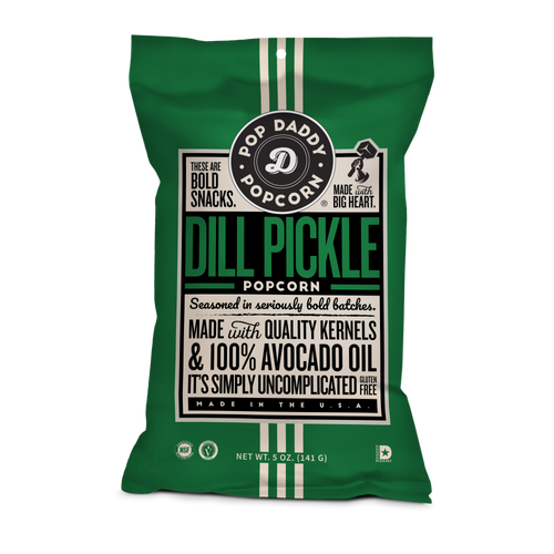 Dill Pickle Flavored Popcorn