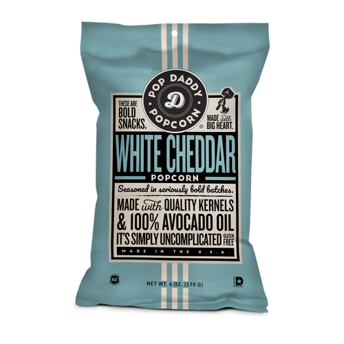 Real White Cheddar Flavored Popcorn