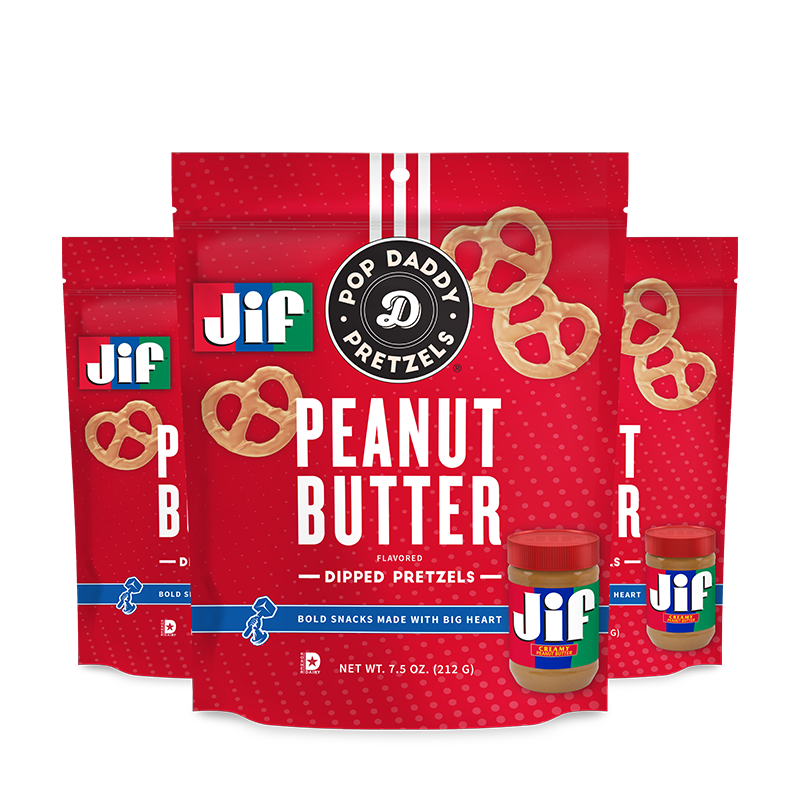 Jif JIF Peanut Butter Flavored Dipped Pretzels — product image