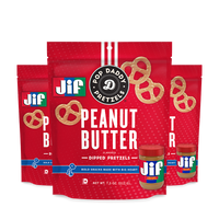 JIF® Peanut Butter Flavored Dipped Pretzels