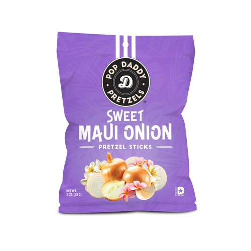 Sweet Maui Onion Seasoned Pretzels