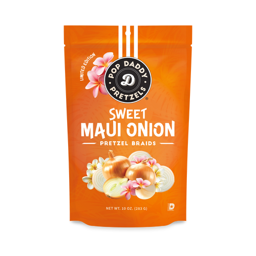 NEW Limited Edition Sweet Maui Onion Seasoned Pretzel Braids