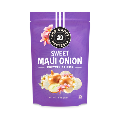 Sweet Maui Onion Seasoned Pretzels