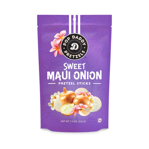 Sweet Maui Onion Seasoned Pretzels