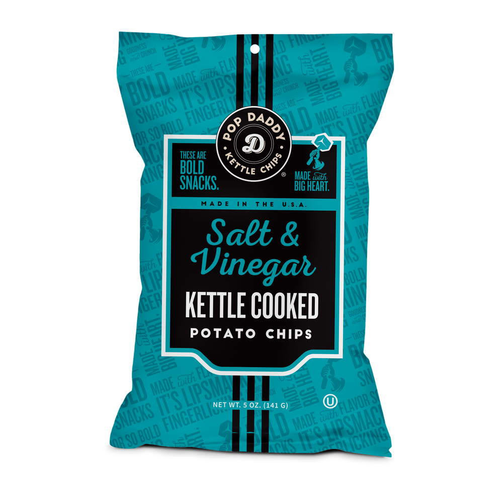 Salt and Vinegar Kettle Cooked Potato Chips