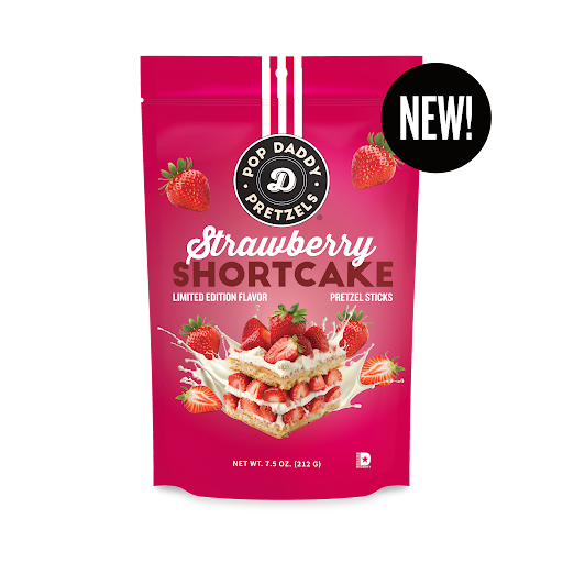 NEW Limited Edition Strawberry Shortcake Seasoned Pretzels
