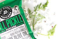 Dill Pickle Flavored Popcorn